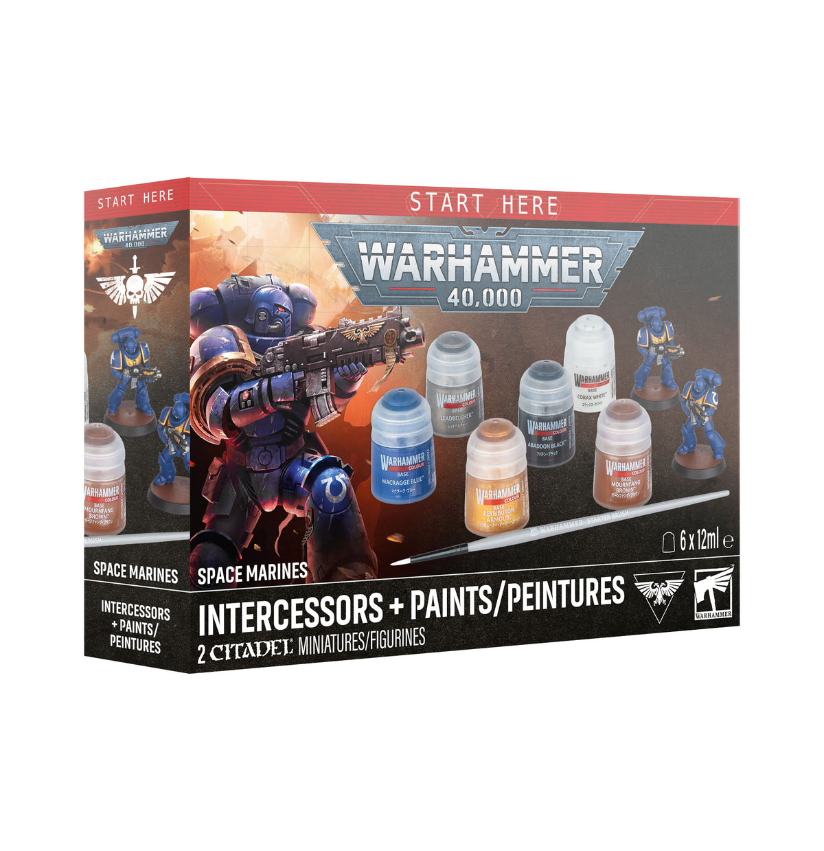 SPACE MARINES INTERCESSRS AND PAINTS