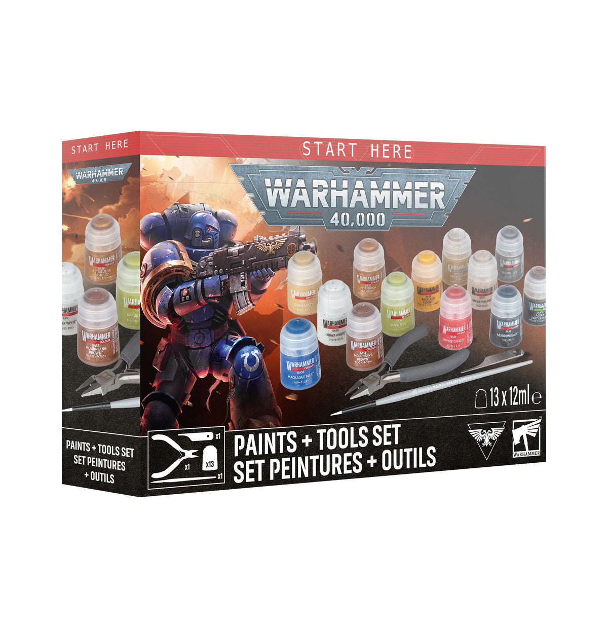 WARHAMMER 40K PAINTS AND TOOLS