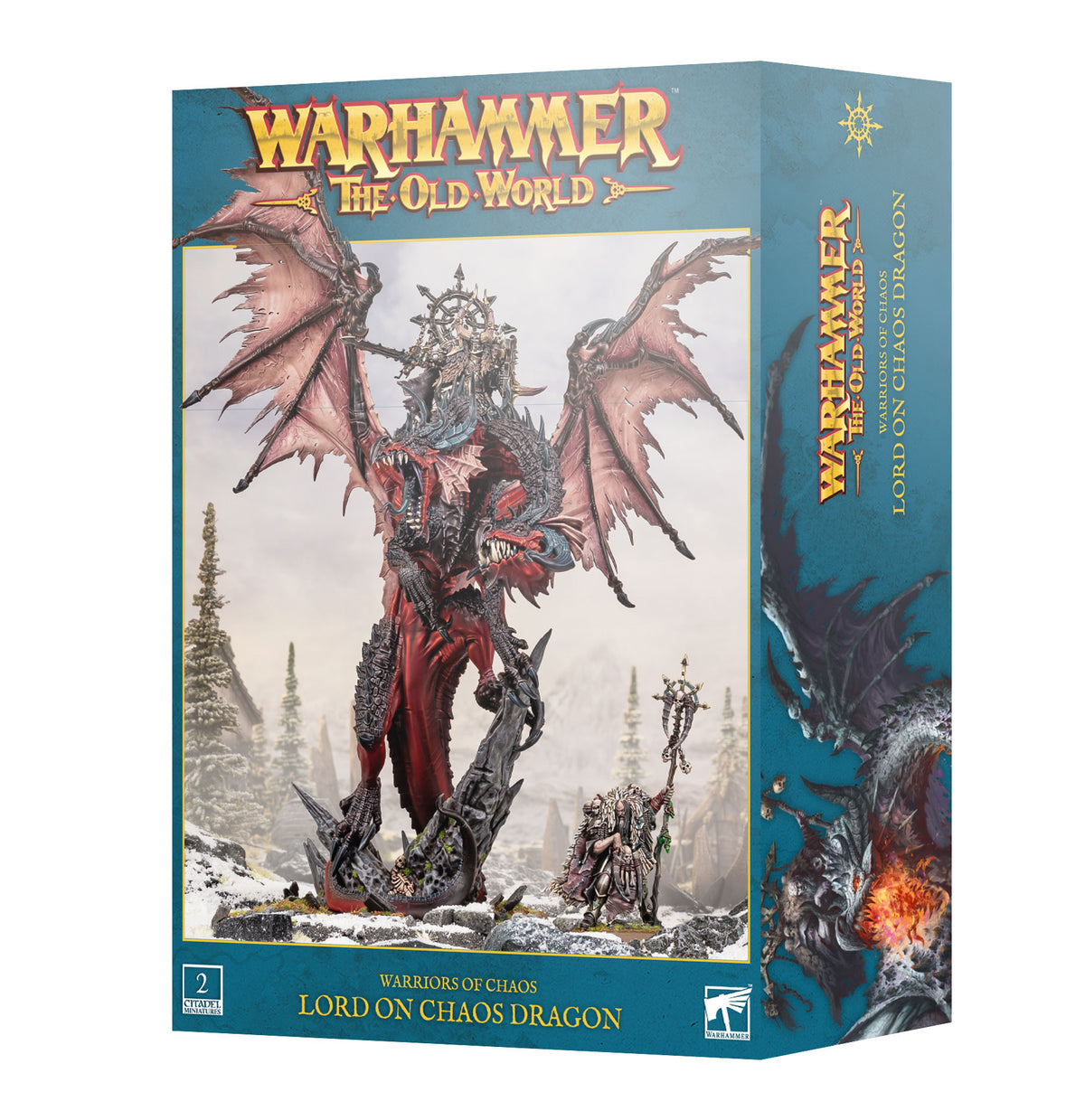 WARRIORS OF CHAOS LORD / SORCERER ON CHAOS DRAGON