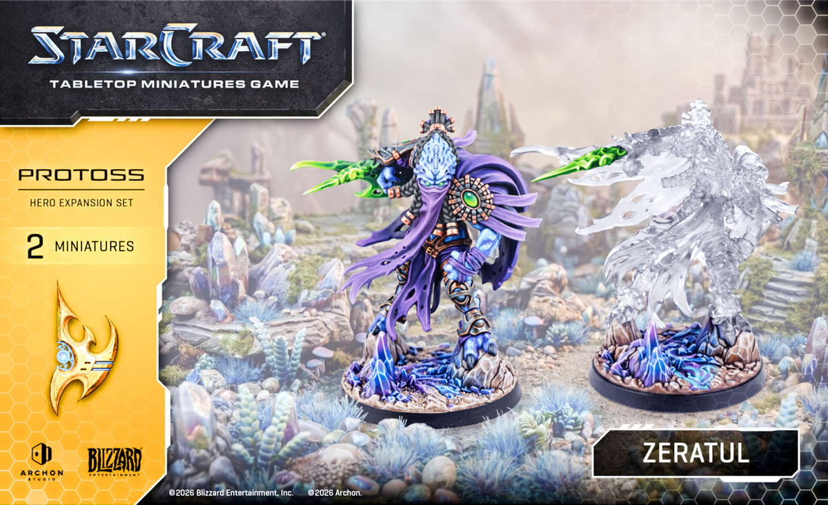StarCraft: Tabletop Miniatures Game: Protoss: Zeratul Hero Expansion Set