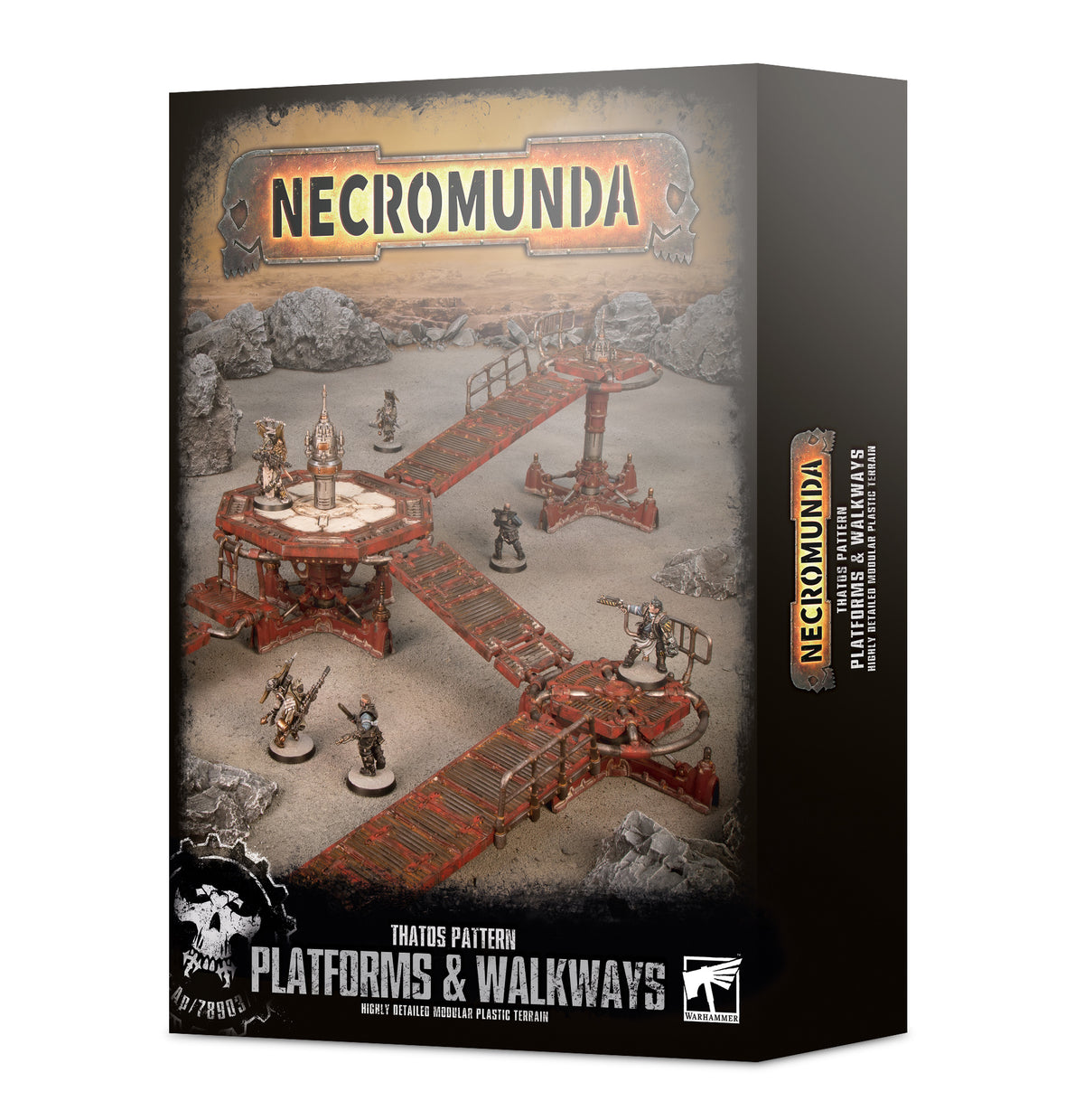 NECROMUNDA THATOS PATTERN PLATFORMS AND WALKWAYS