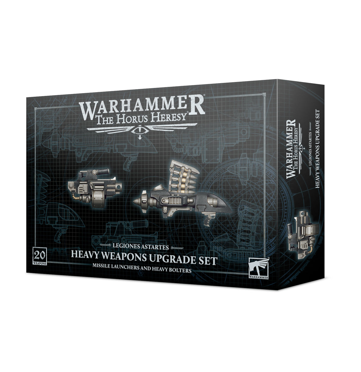HH LEGIONES ASTARTES MISSILE LAUNCHERS AND HEAVY BOLTERS