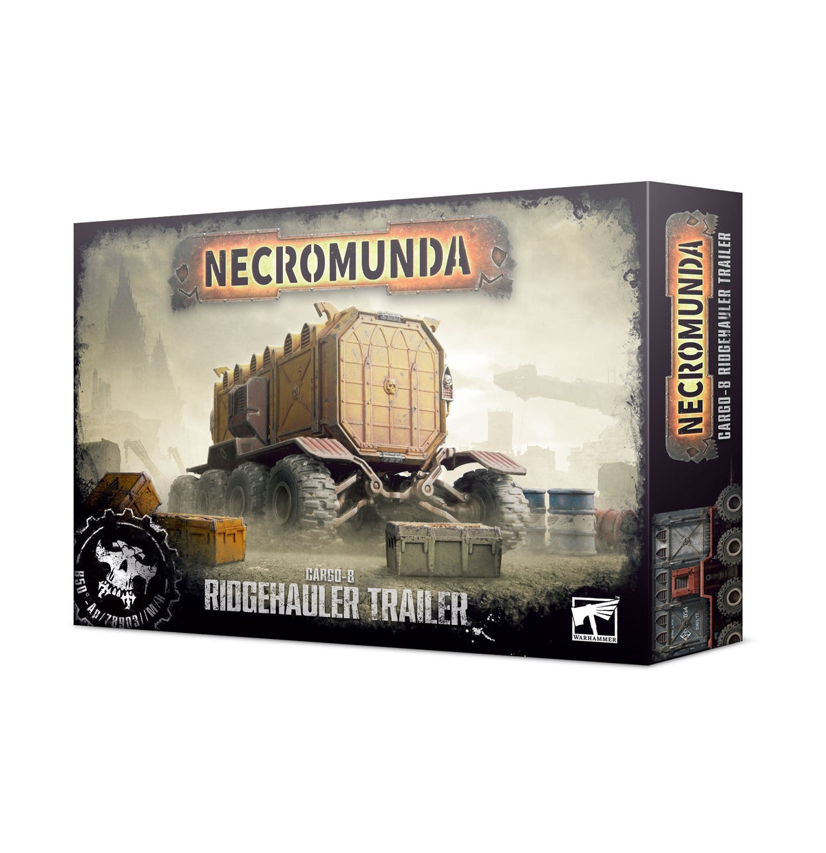 NECROMUNDA CARGO 8 RIDGEHAULER TRAILER