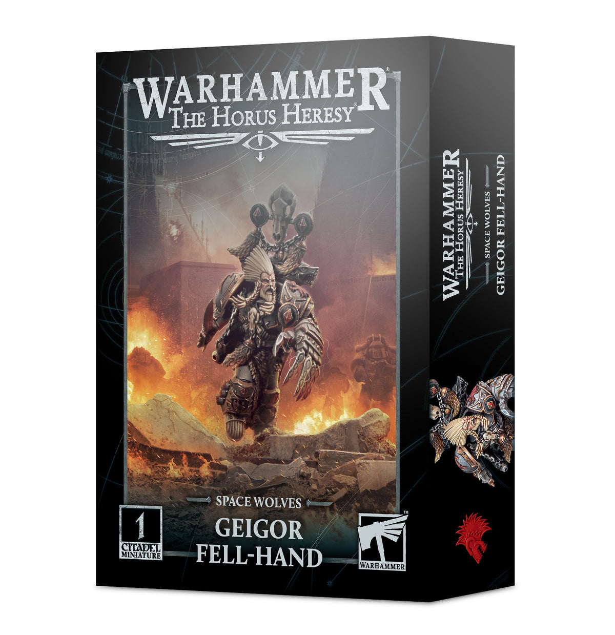 HH LEGIONES ASTARTES SPACE WOLVES GEIGOR FELLHAND