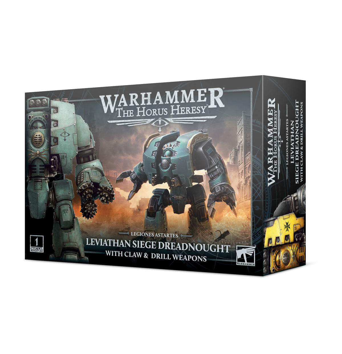HH LEGIONES ASTARTES LEVIATHAN DREADNOUGHT WITH CLAWS / DRILLS