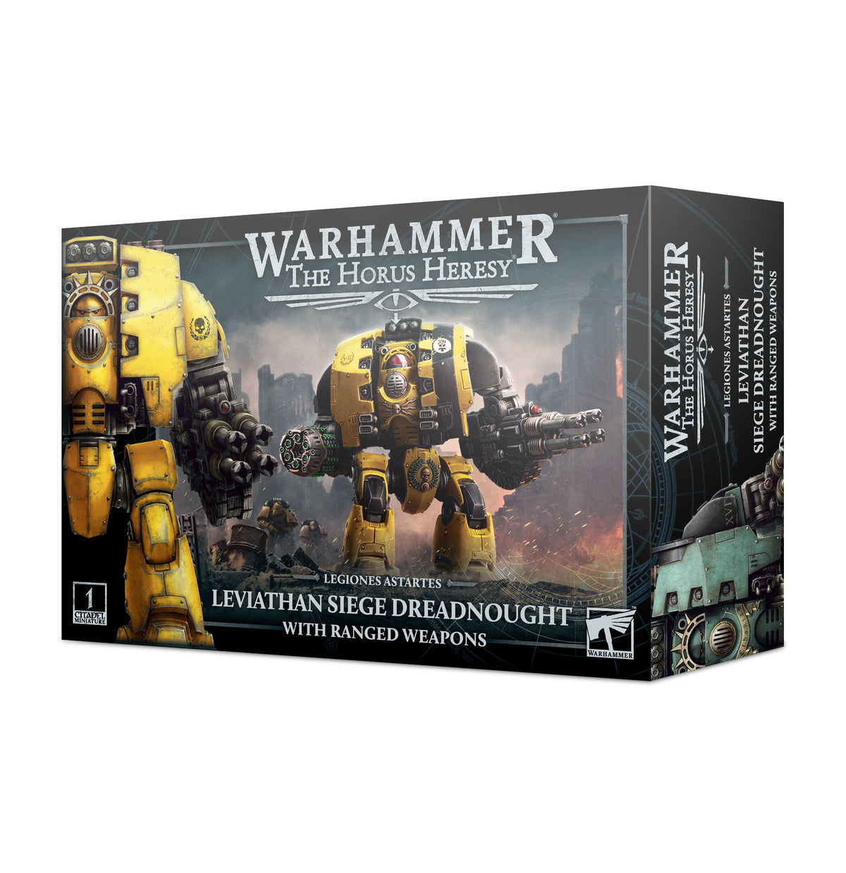 HH LEGIONES ASTARTES LEVIATHAN DREADNOUGHT AND RANGED WEAPONS