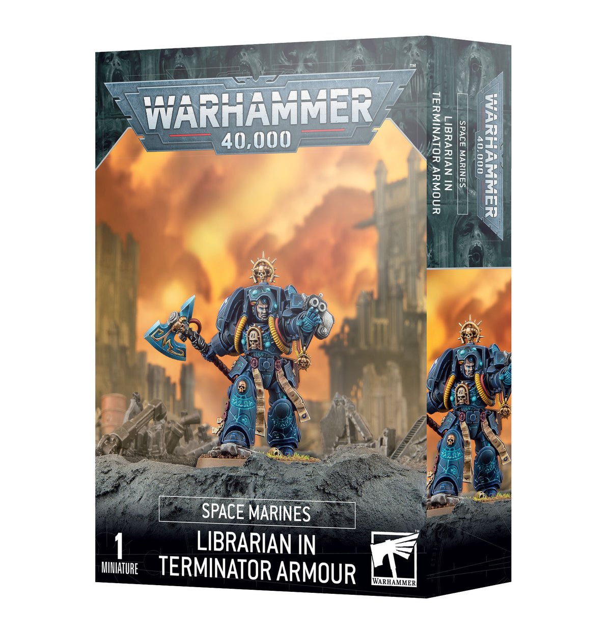 SPACE MARINES LIBRARIAN IN TERMINATOR ARMOUR