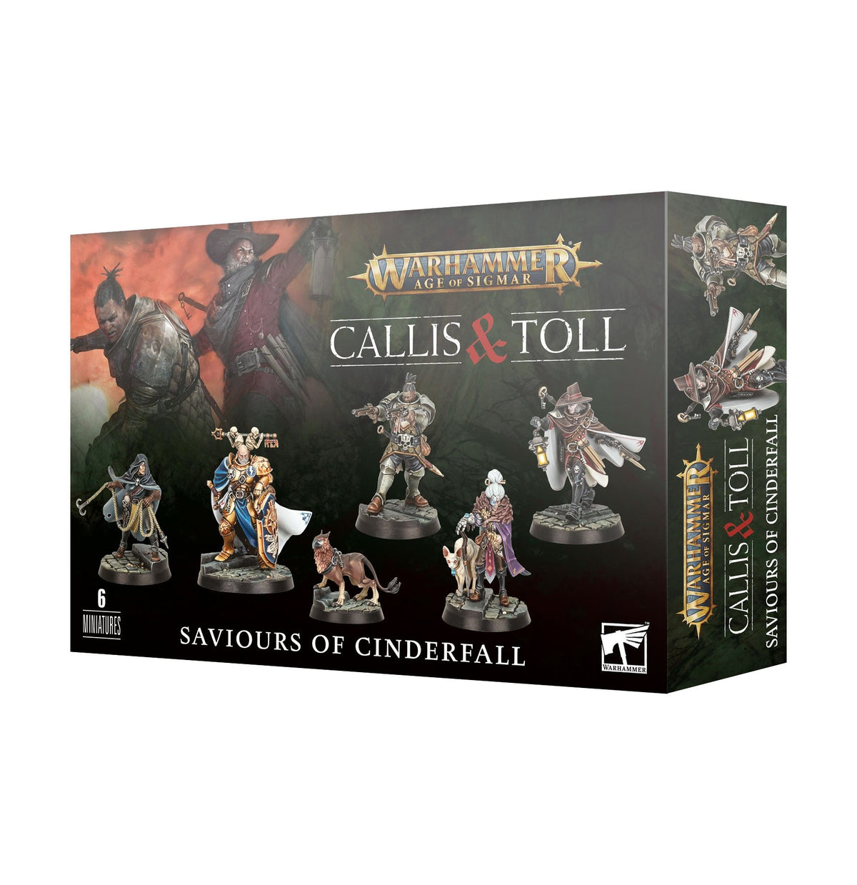CITIES OF SIGMAR CALLIS AND TOLL SAVIOURS OF CINDERFALL