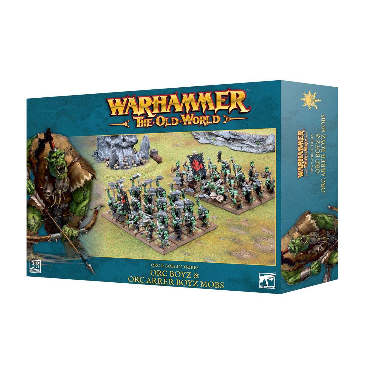 ORC AND GOBLIN TRIBES ORC BOYZ AND ORC ARRER BOYZ MOBS