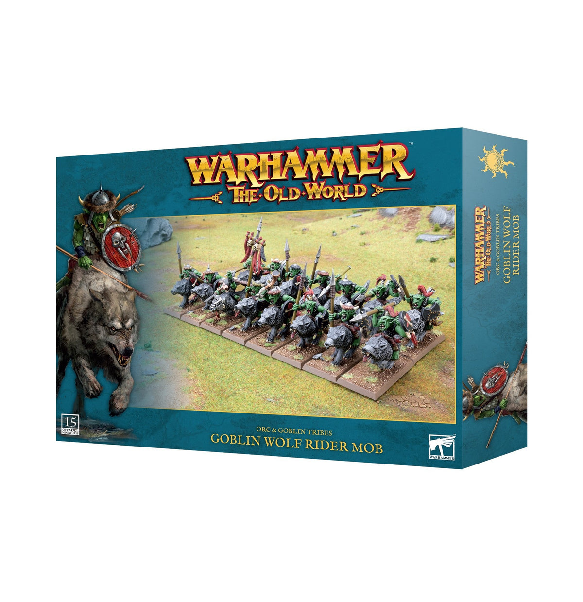 ORC AND GOBLIN TRIBES GOBLIN WOLF RIDER MOB
