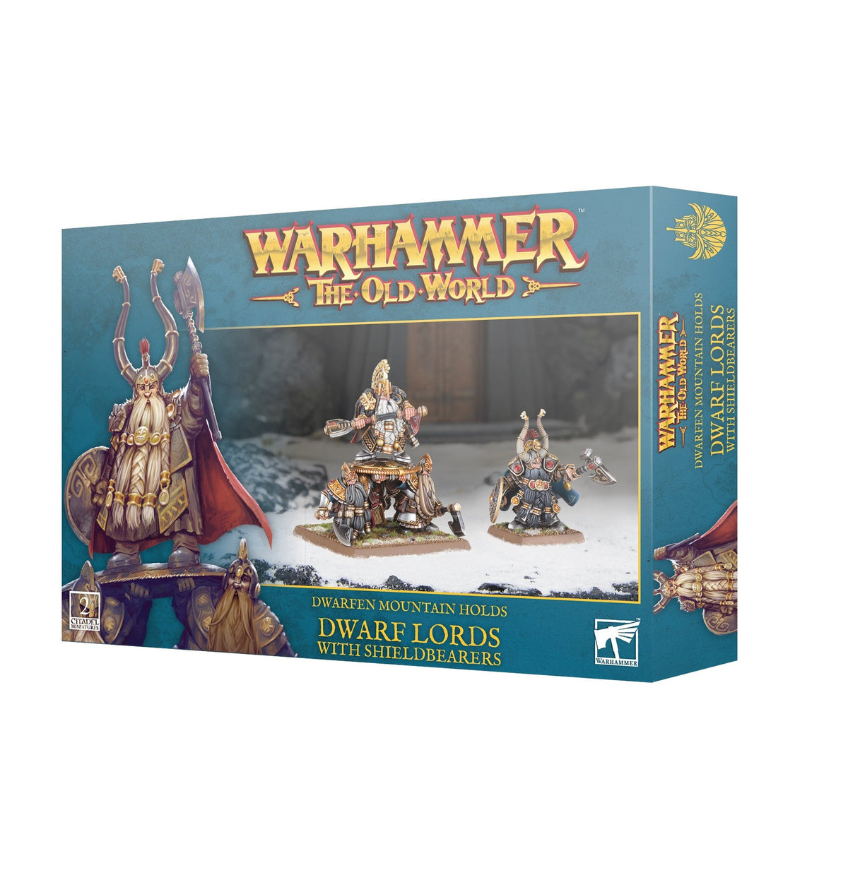 DWARFEN MOUNTAIN HOLDS DWARF LORDS WITH SHIELDBEARERS