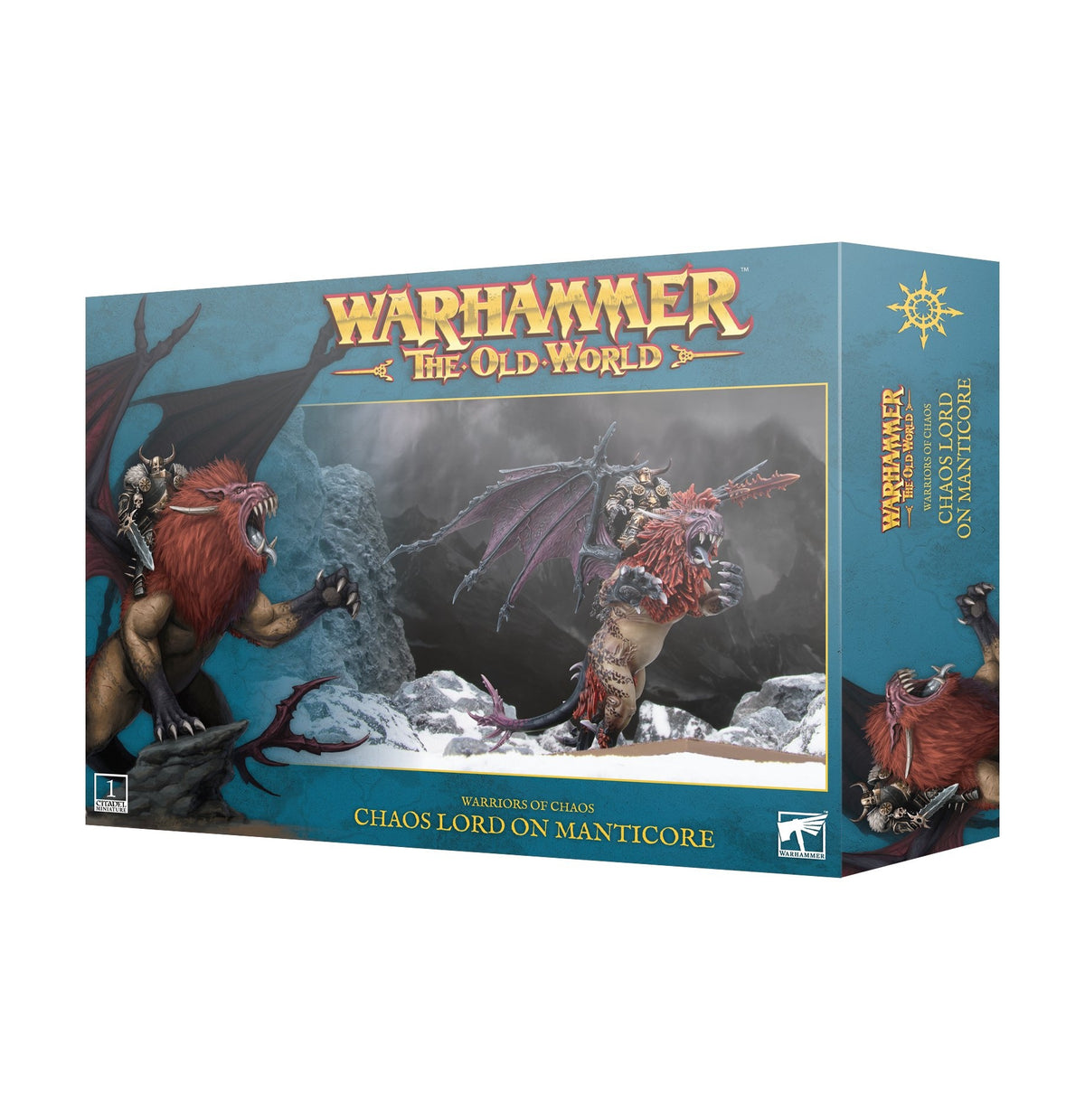 WARRIORS OF CHAOS LORD ON MANTICORE