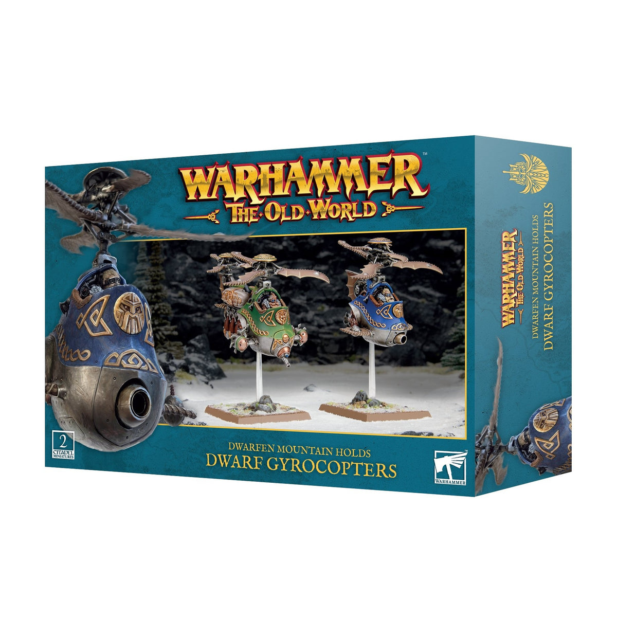 DWARFEN MOUNTAIN HOLDS GYROCOPTERS AND GYROBOMBERS