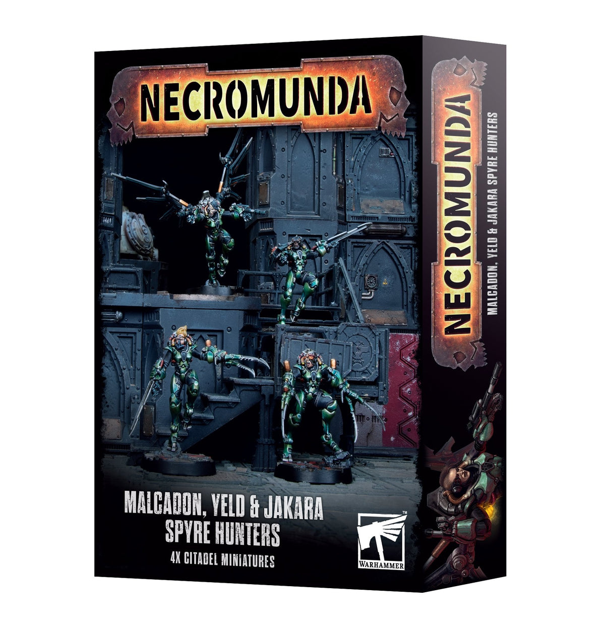 NECROMUNDA SPYRE MALCADON YELD AND JAKARA SPYRE HUNTER