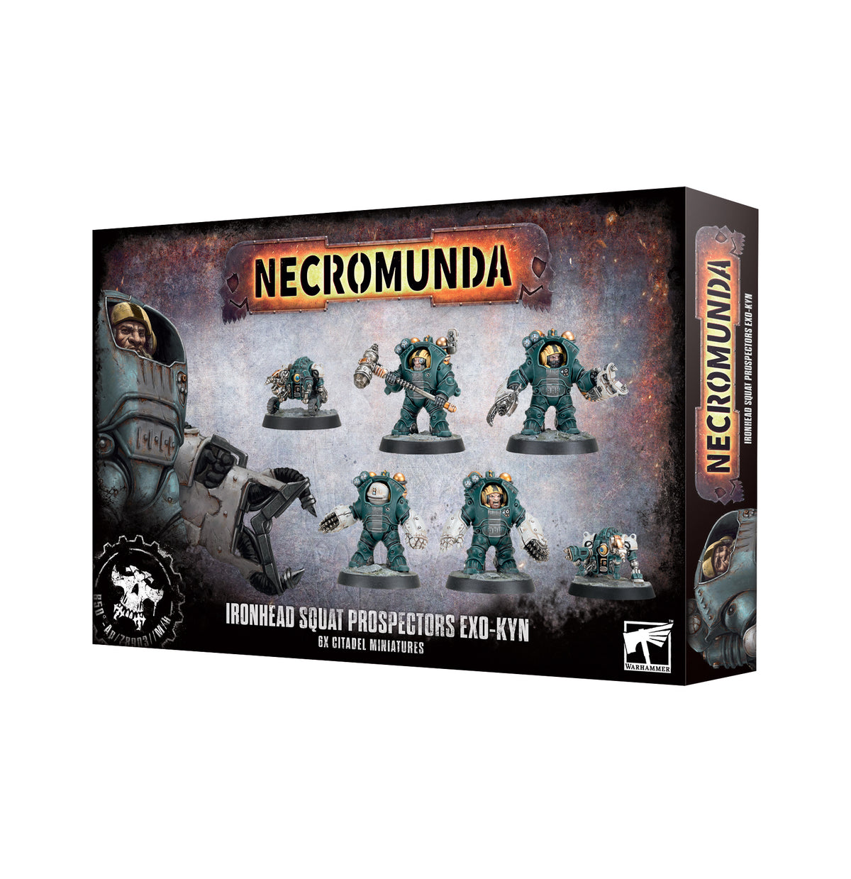 NECROMUNDA IRONHEAD SQUAT PROSPECTORS EXOKYN