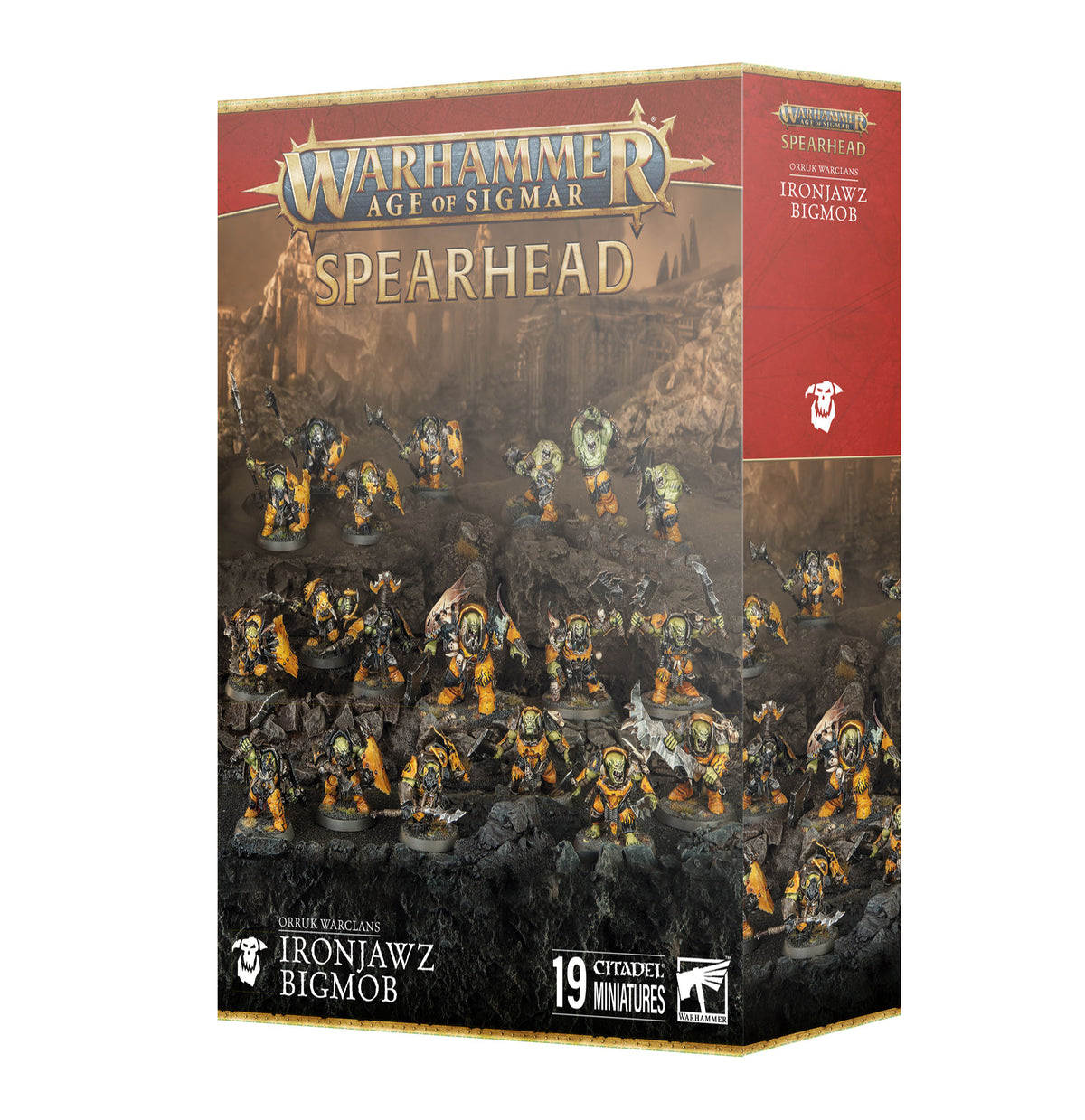 ORRUK WARCLANS SPEARHEAD IRONJAWZ BIGMOB