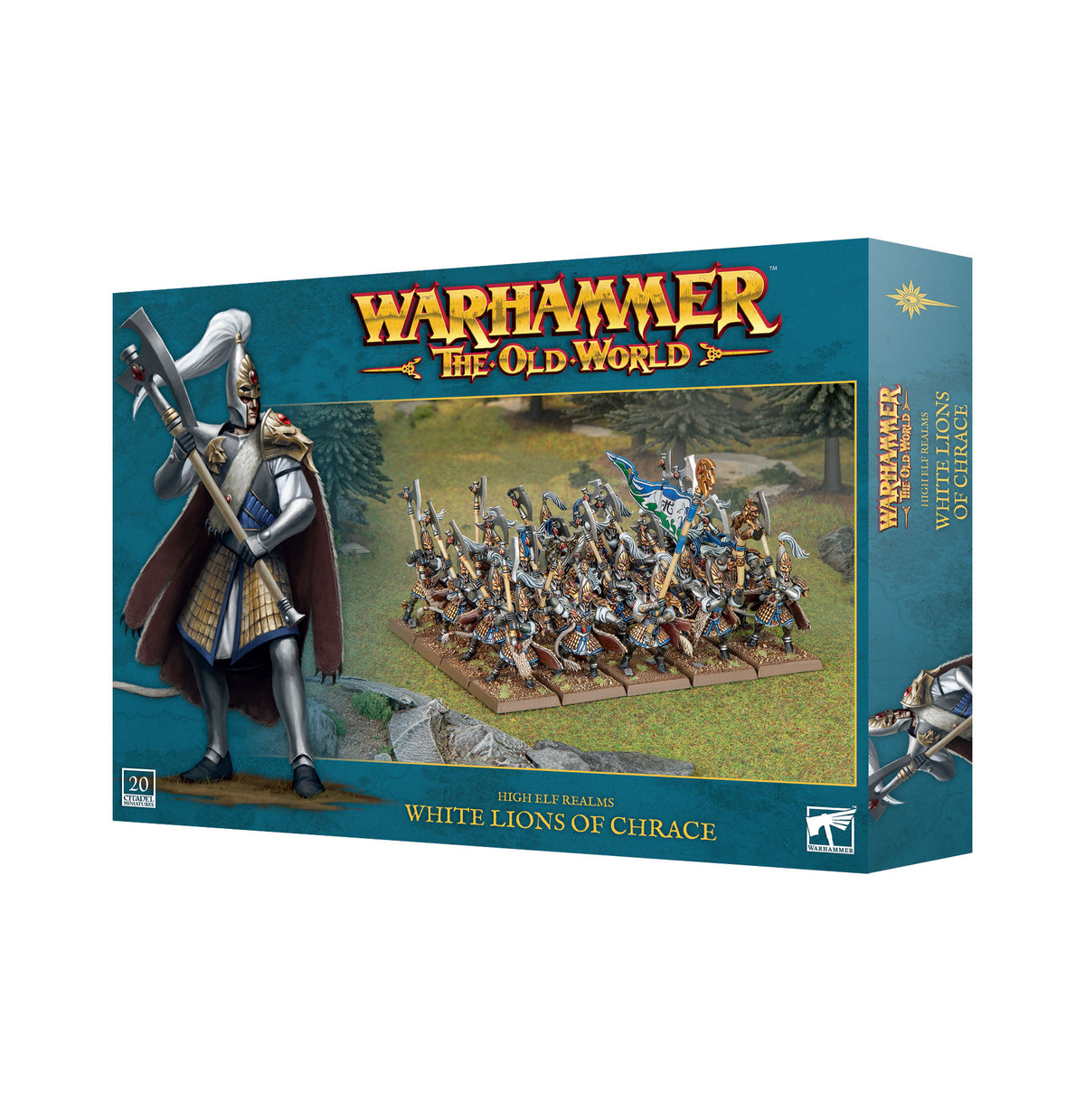 HIGH ELF REALMS WHITE LIONS OF CHRACE