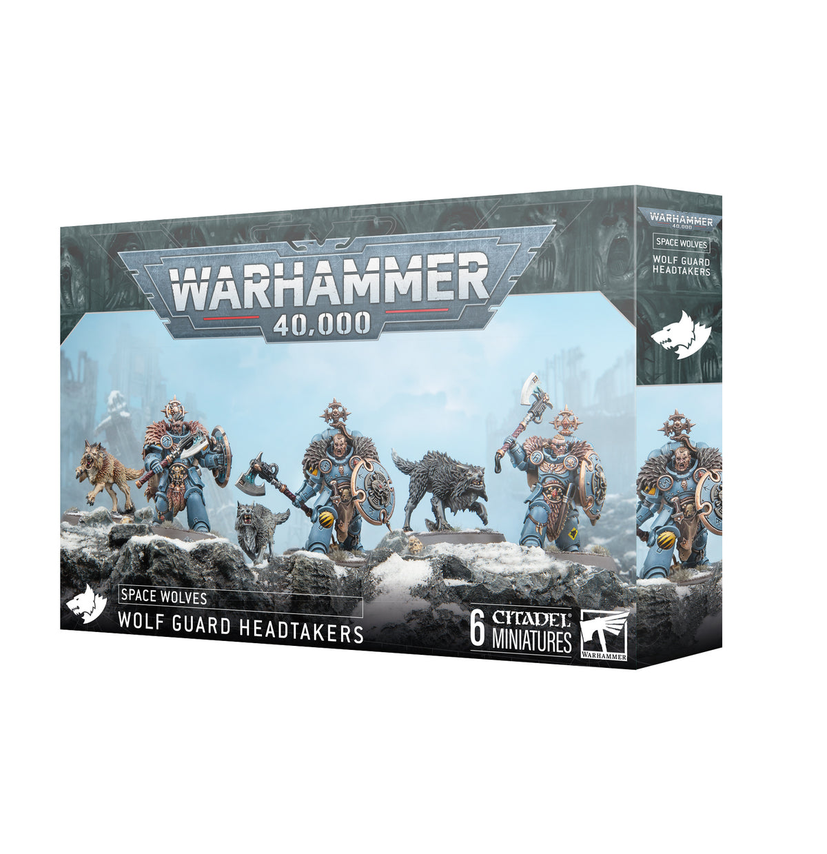 SPACE WOLVES WOLF GUARD HEADTAKERS