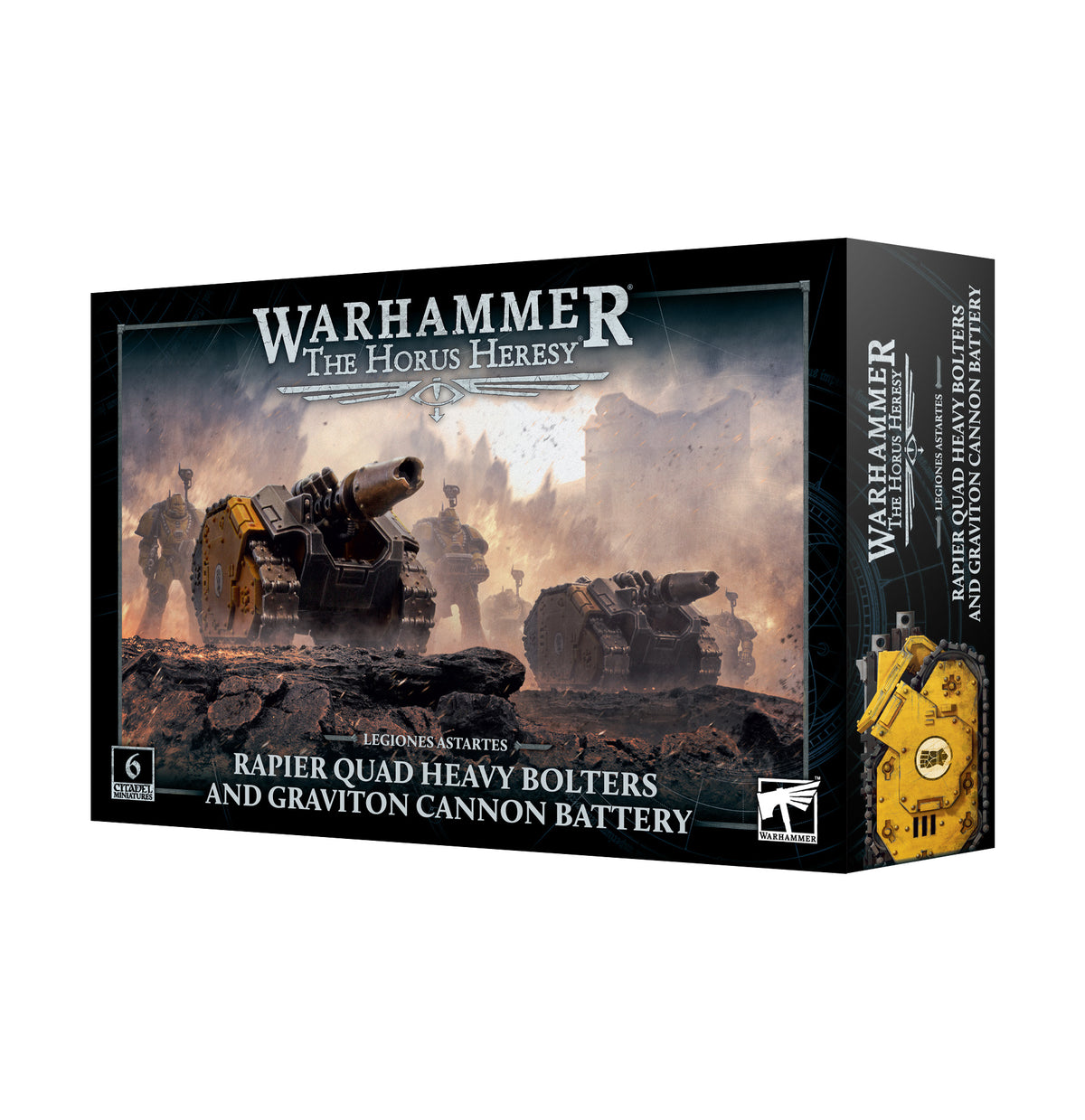 HH LEGIONES ASTARTES RAPIER QUAD HEAVY BOLTERS