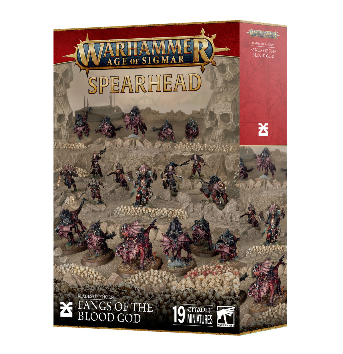 BLADES OF KHORNE SPEARHEAD FANGS OF THE BLOOD GOD