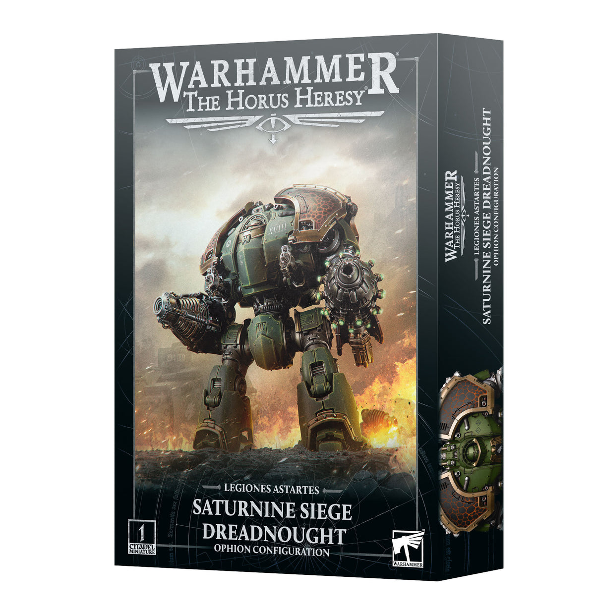 HH LEGIONES ASTARTES SATURNINE DREADNOUGHT OPHION