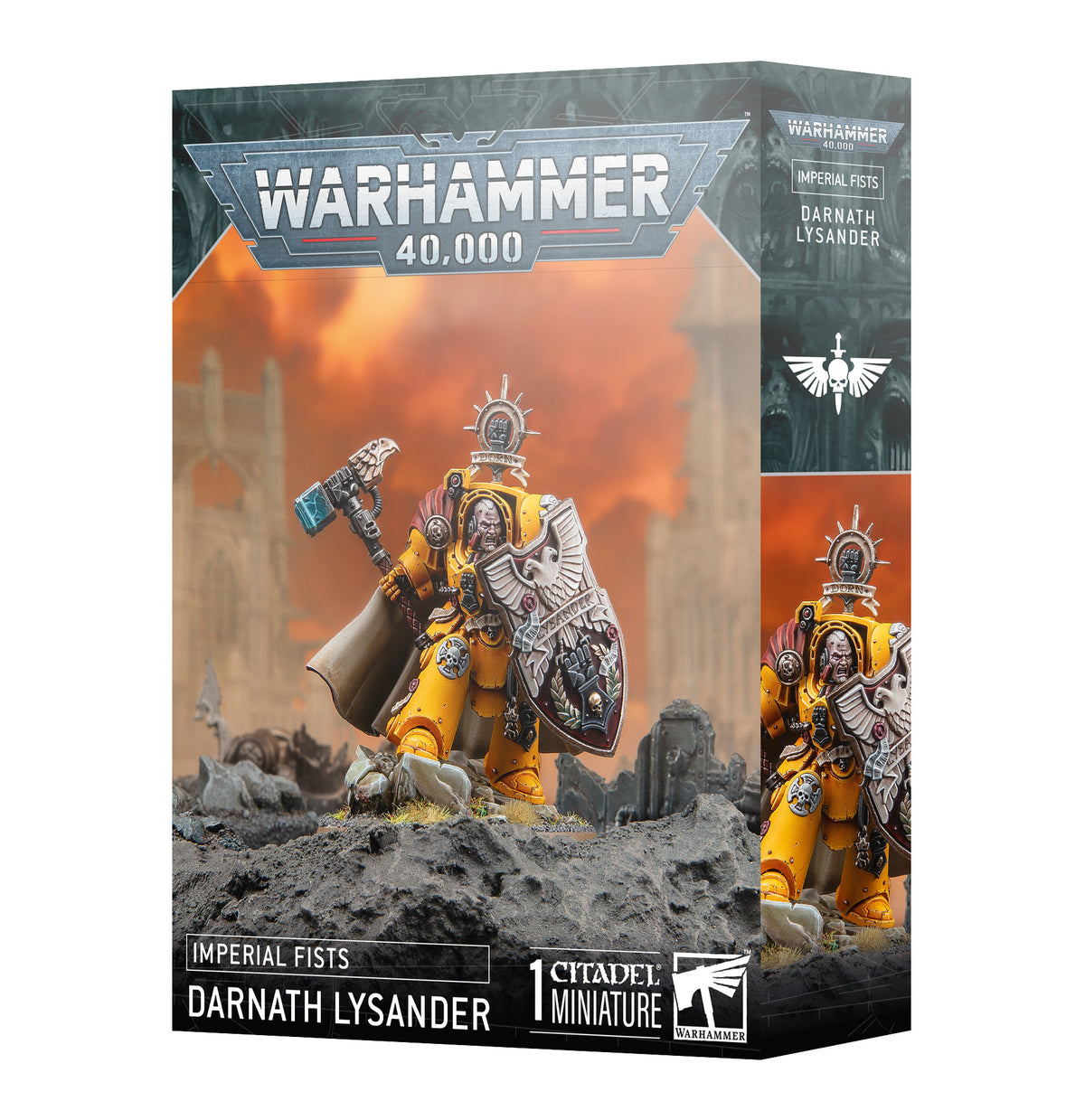 SPACE MARINES IMPERIAL FISTS DARNATH LYSANDER