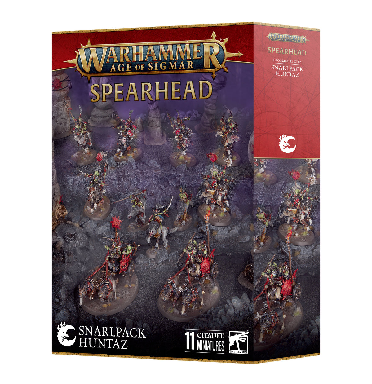 GLOOMSPITE GITZ SPEARHEAD SNARLPACK HUNTAZ