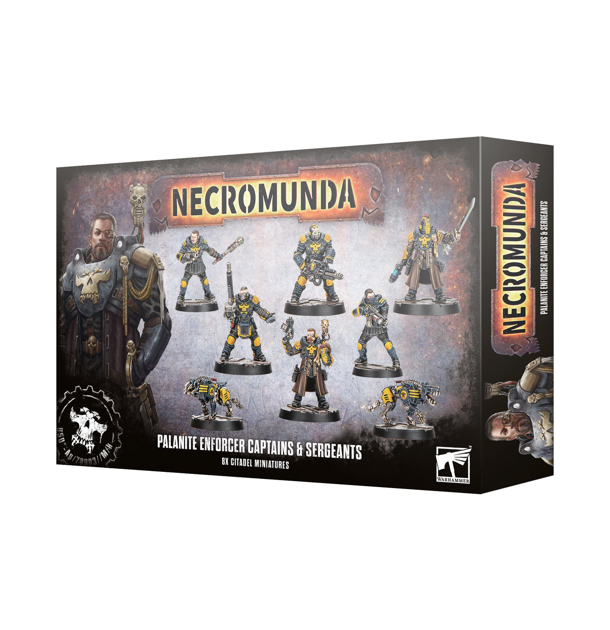 NECROMUNDA PALANITE ENFORCER CAPTAINS AND SERGEANTS