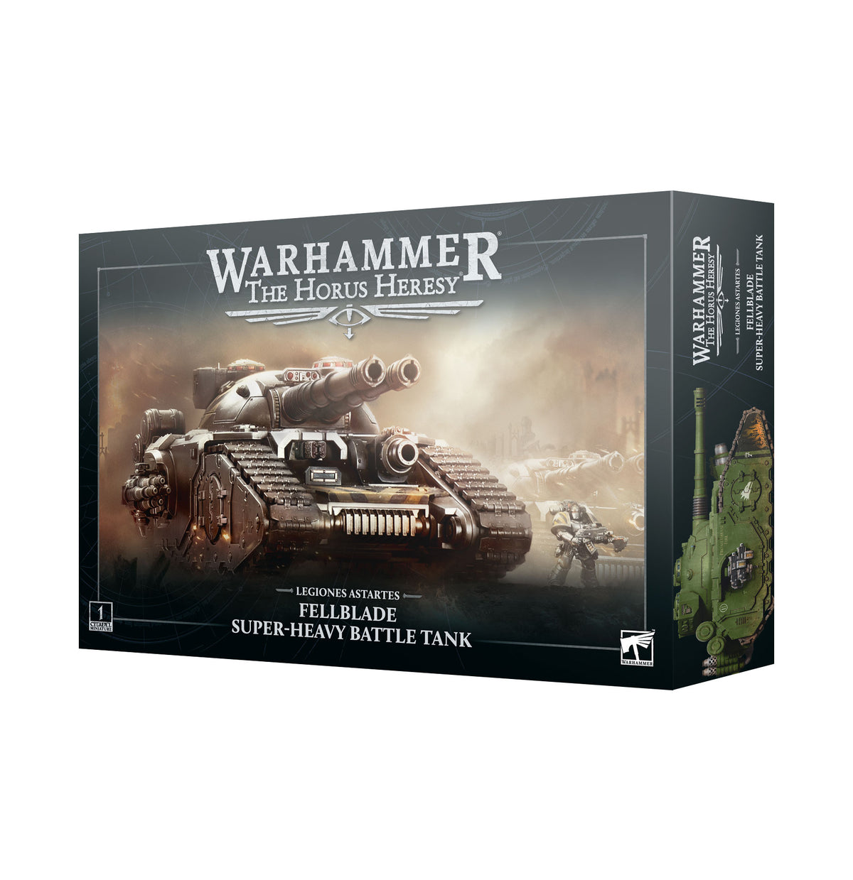 HH LEGIONES ASTARTES FELLBLADE SUPERHEAVY BATTLE TANK