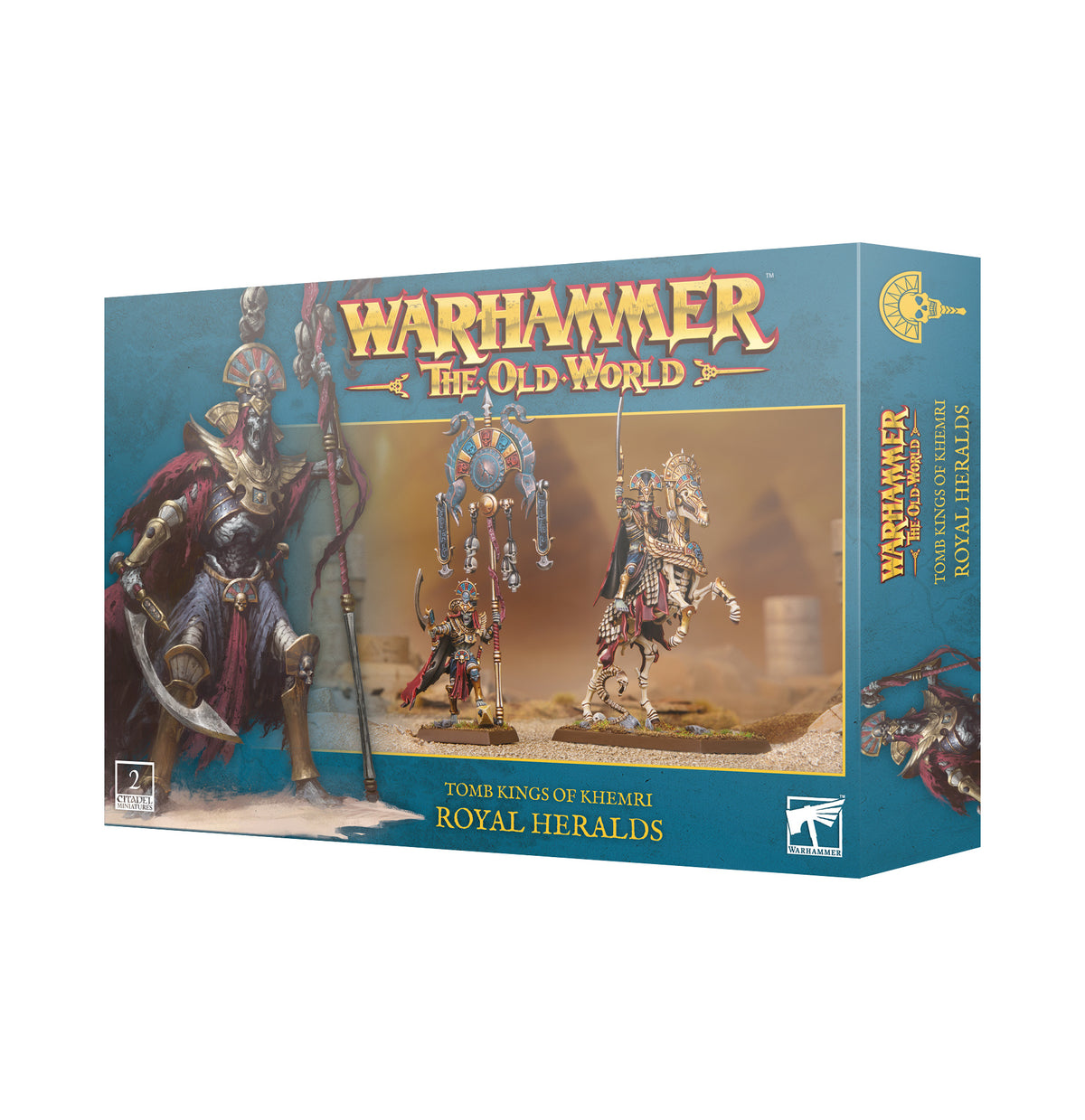 TOMB KINGS OF KHEMRI ROYAL HERALDS