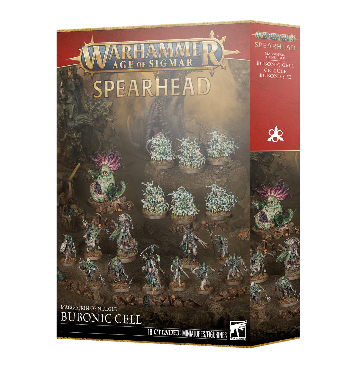 MAGGOTKIN OF NURGLE SPEARHEAD BUBONIC CELL