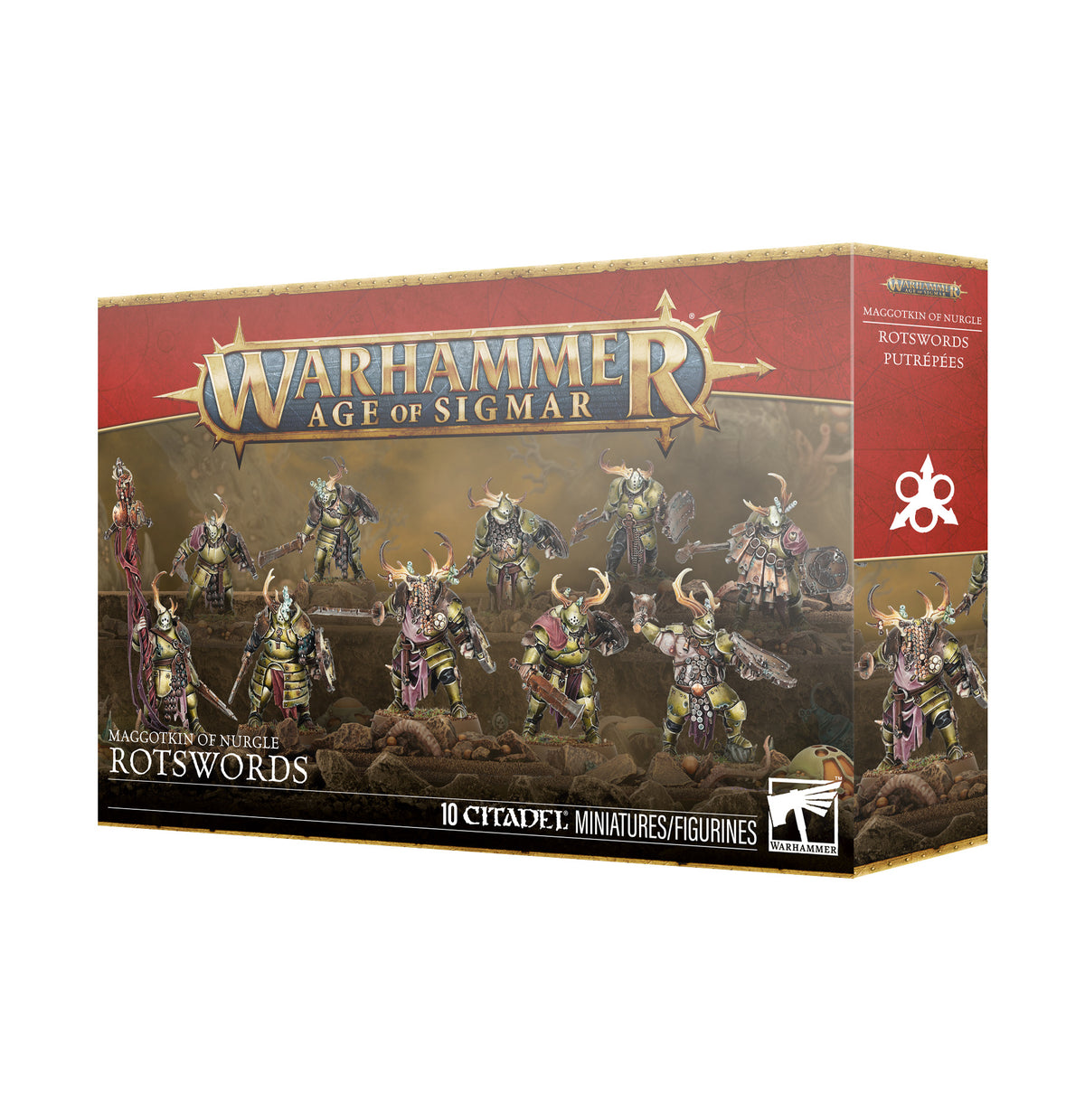 MAGGOTKIN OF NURGLE ROTSWORDS