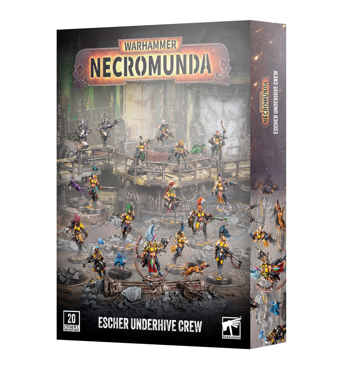 NECROMUNDA ESCHER UNDERHIVE CREW