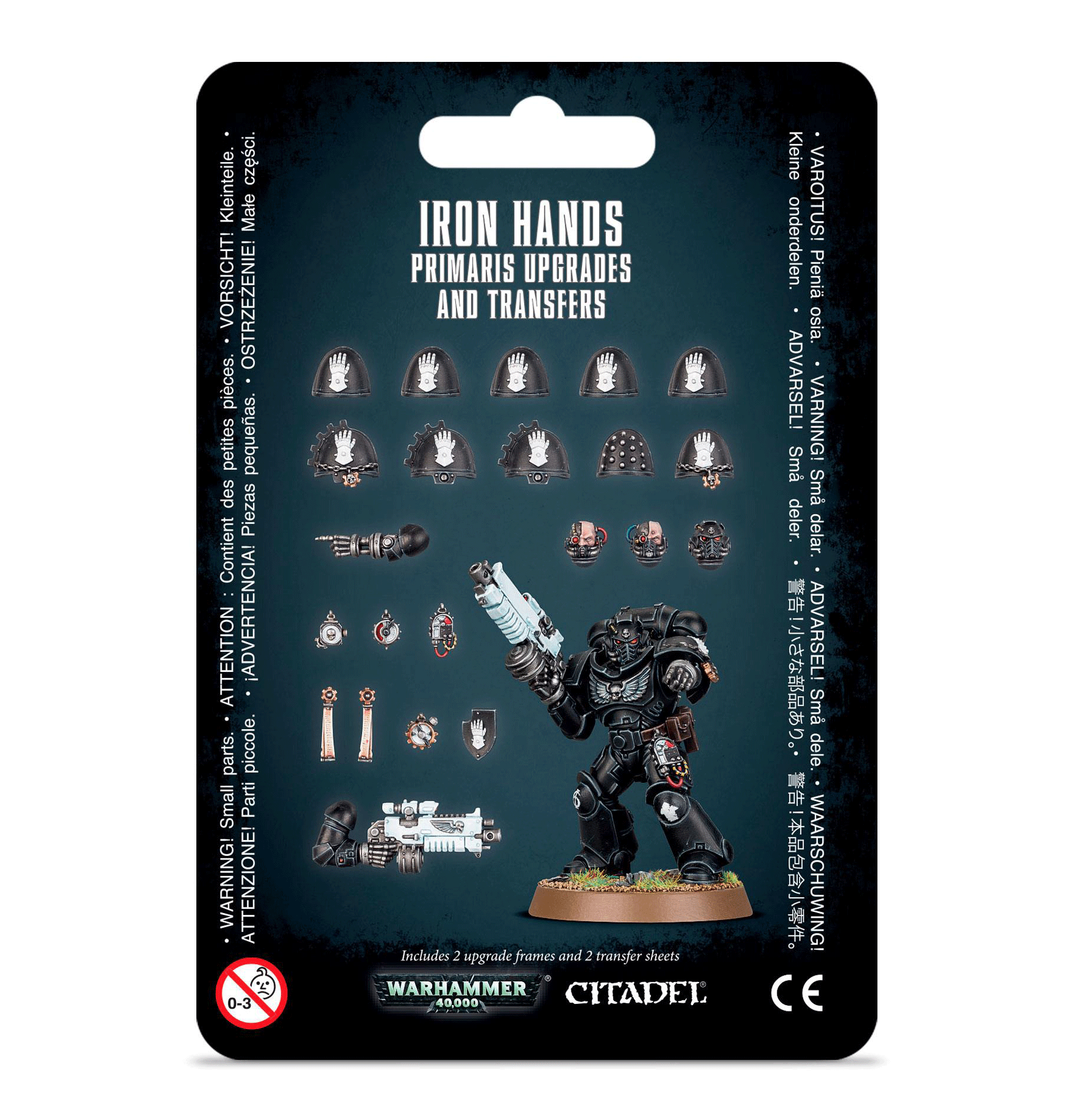 SPACE MARINES IRON HANDS UPGRADES AND TRANSFERS
