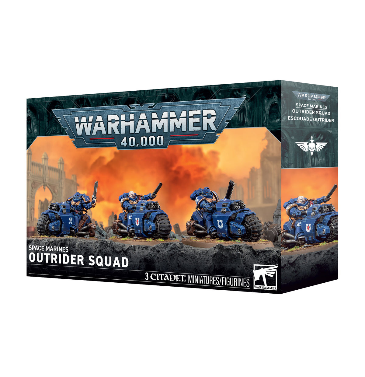 SPACE MARINES OUTRIDER SQUAD