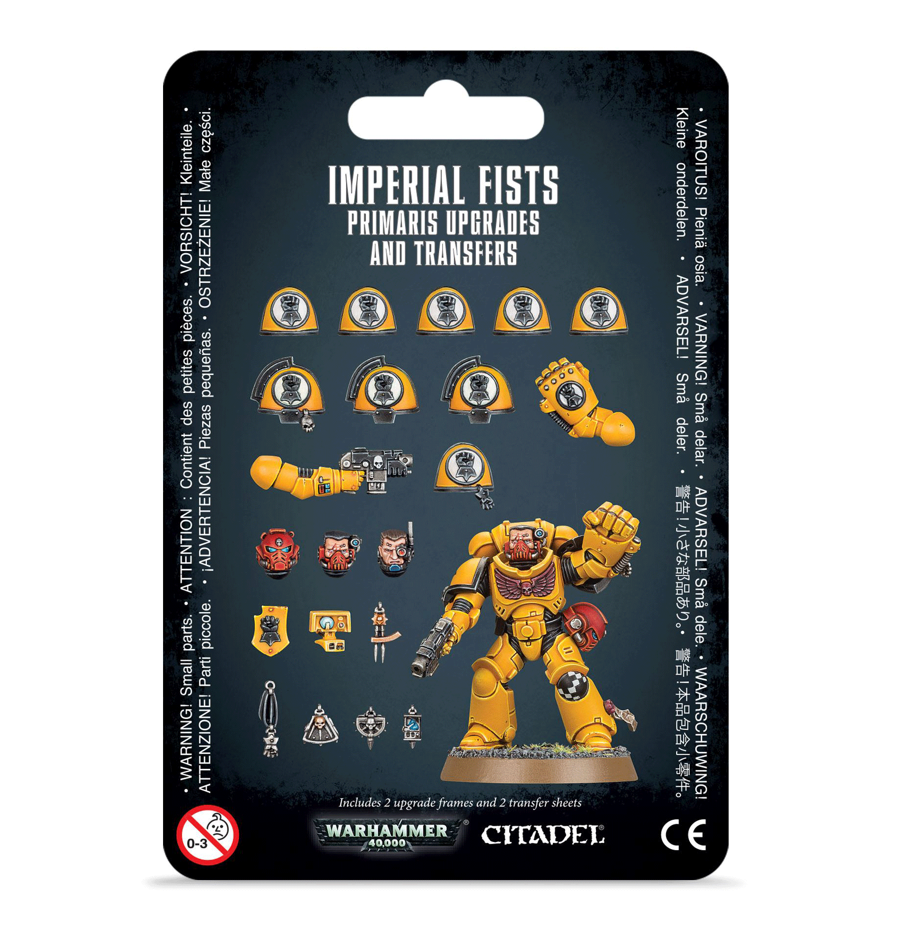 SPACE MARINES IMPERIAL FISTS UPGRADES