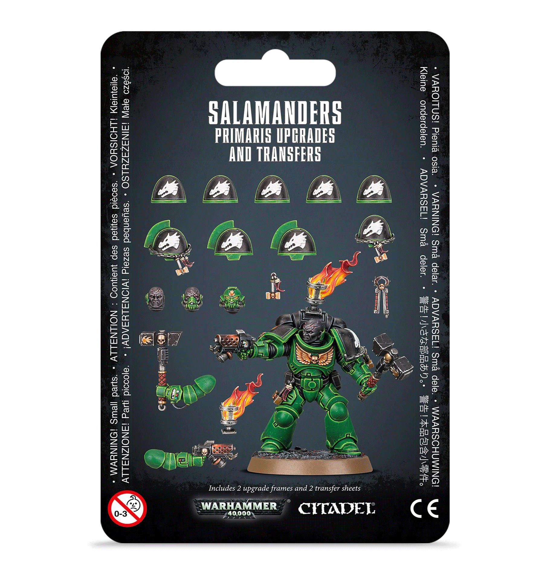SPACE MARINES SALAMANDERS UPGRADES AND TRANSFERS