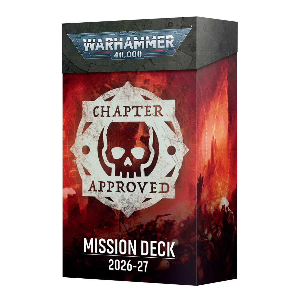 WARHAMMER 40K CHAPTER APPROVED MISSION DECK 11TH ED
